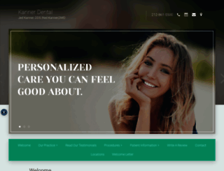 kannerdental.com screenshot