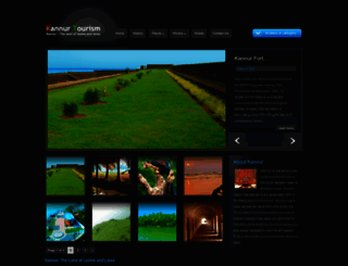 kannurtourism.com screenshot
