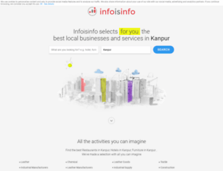kanpur.infoisinfo.co.in screenshot