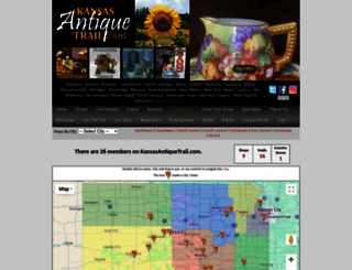 kansasantiquetrail.com screenshot