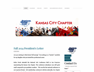 kansascityasg.org screenshot