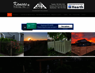kansasfenceco.com screenshot