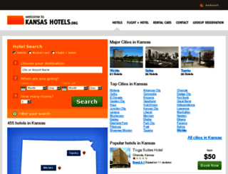 kansashotels.org screenshot