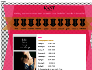 kant-lingerie.nl screenshot