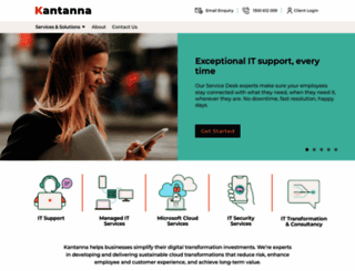 kantanna.com.au screenshot