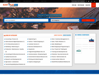 kantipurjob.com screenshot