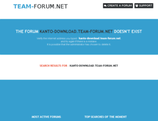 kanto-download.team-forum.net screenshot