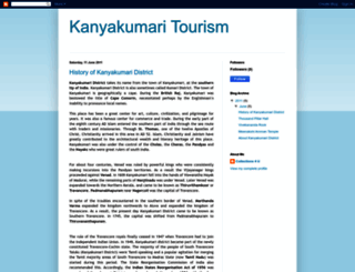 kanya-kumari-tourism.blogspot.com screenshot