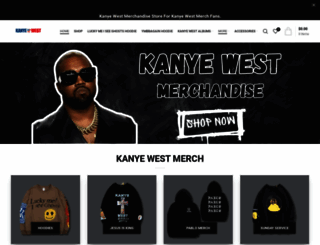 kanyewestmerchandise.net screenshot