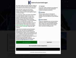 kanzlei-dr-krueger.de screenshot