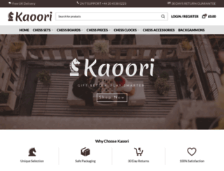 kaoori.co.uk screenshot