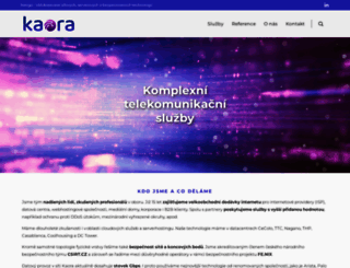 kaora.cz screenshot