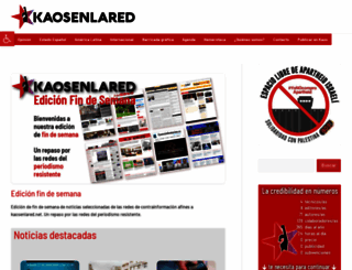 kaosenlared.net screenshot