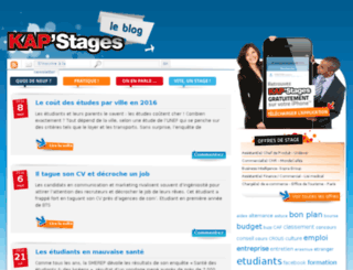 kap-sur-le-stage.fr screenshot