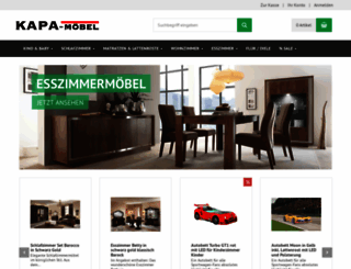 kapa-moebel.de screenshot