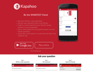 kapahoo.com screenshot