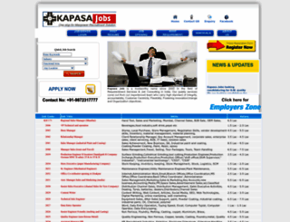 kapasajobconsultant.com screenshot