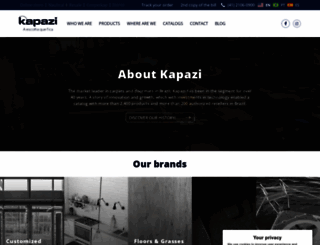 kapazi.com.br screenshot