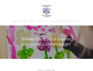 kaplancooperativepreschool.org screenshot