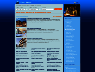 kaprunhotel.net screenshot