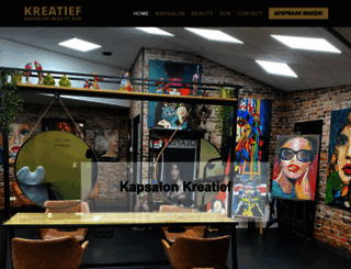 kapsalonkreatief.nl screenshot