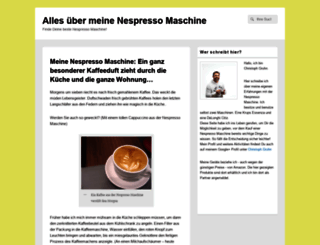 kapsel-kaffee-maschine.com screenshot
