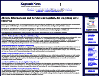 kapstadt-news.de screenshot