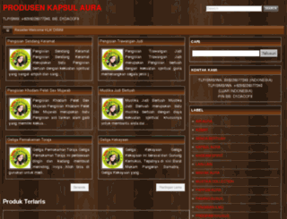 kapsulbioaura.com screenshot