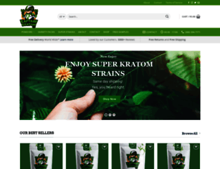 kaptainkratom.com screenshot