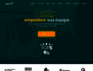 kaptiva.com.br screenshot