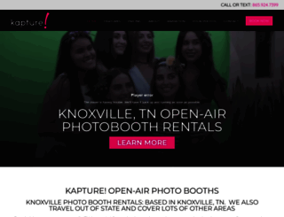 kapturephotobooths.com screenshot