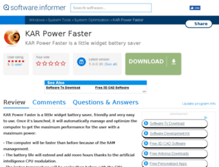 kar-power-faster.software.informer.com screenshot