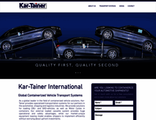 kar-tainer.com screenshot