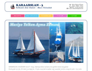 karaarslan3yachting.com screenshot