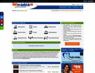 karachi-sd-pk.global-free-classified-ads.com screenshot