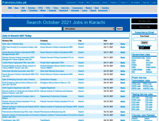 karachi.pakistanjobs.pk screenshot