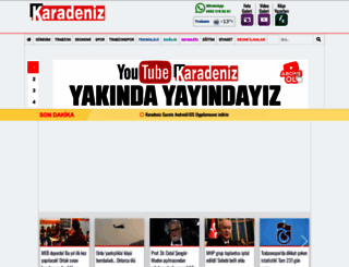 karadenizgazete.com screenshot