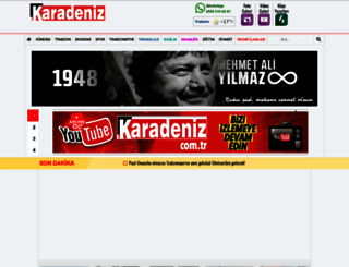 karadenizgazete.com.tr screenshot