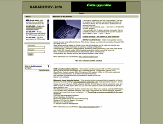 karadimov.info screenshot