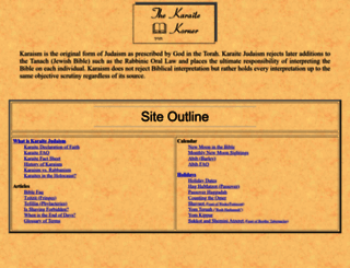 karaite-korner.org screenshot