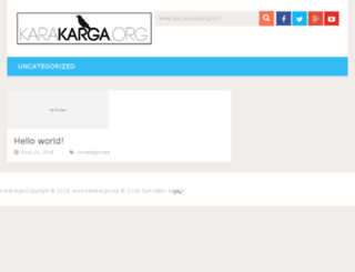 karakarga.org screenshot