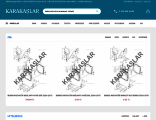 karakaslarotoyedekparca.com screenshot