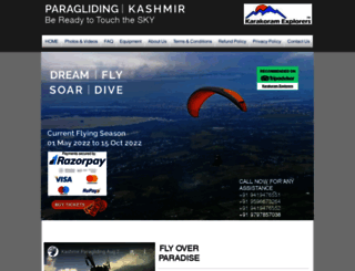 karakoramexplorers.com screenshot