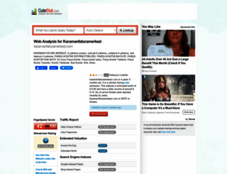 karamanfaturamerkezi.com.cutestat.com screenshot