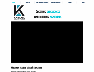 karana-audiovisual.com screenshot