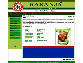 karanjaseeds.com screenshot