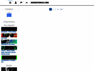 karantanija.com screenshot