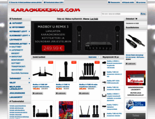 karaokekeskus.com screenshot