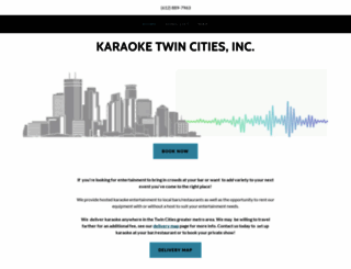 karaoketwincities.com screenshot