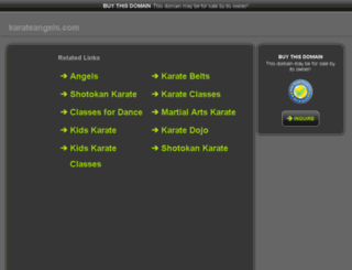 karateangels.com screenshot